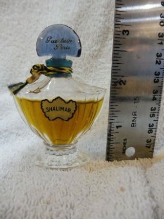 Shalimar By Guerlain Perfume Bottle 2.  5 Fl Oz Old Stock