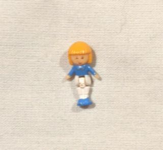 Vintage Bluebird 1990 Polly Pocket Midge Doll Figure - Teeter Totter Pals 2