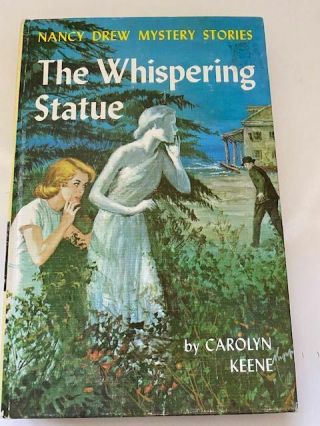 Vintage 25 Chapter Nancy Drew Mystery 14,  The Whispering Statue,  1937 Matte Hc