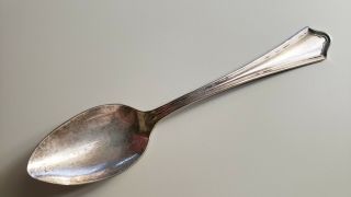 Antique Vintage Collectible Tea Spoon 6 ",  Par Silver Plate - Oneida Community