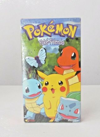 Vtg Nos Pokemon - Poke - Friends Vol.  4 Vhs Tape