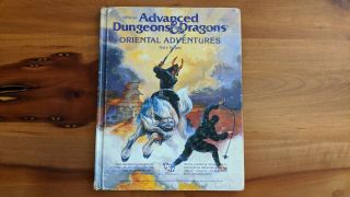 Ad&d Oriental Adventures 2018 1985 Gygax Tsr Vintage