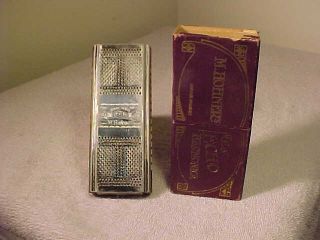Vintage M.  Hohner Echo Harmonica.  Made In Germany Double Sided