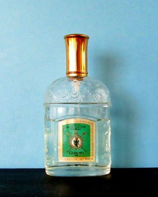 Vintage Guerlain Eau de Cologne Imperiale oval atomizer spray bee bottle 3.  4 oz 2