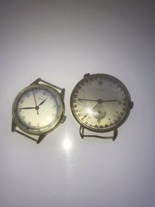 2 Vintage Watches For Spare And Repairs.