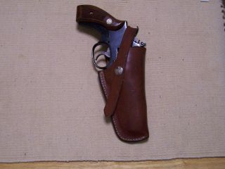 Vintage George Lawrence 120 Leather Holster For Smith And Wesson Or Colt
