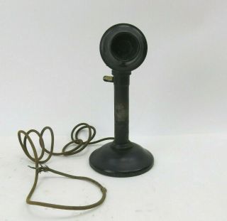Vintage Stromberg Carlson Tel.  Mfg.  Co.  Candlestick Phone T - 27 - L