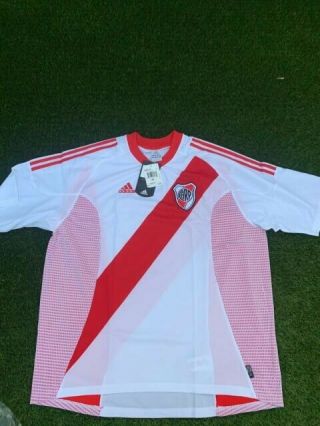 Vtg Bnwt Xxl Mens River Plate Argentina 2003 - 04 Home Football Shirt Adidas 2xl