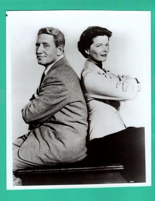 Spencer Tracy Katharine Hepburn Movie Stars Vintage Photo 8x10