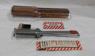Vintage Playtex Home Hair Cutter W/ Case & Accessories