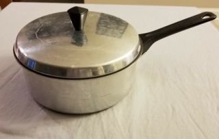 Vintage Mirro 2 Quart Saucepan With Lid