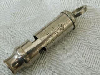 Vintage Ww2 Raf Royal Air Force Ministry Ditching Whistle 293/aa/22con.  14c