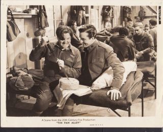 John Payne Jack Oakie Tin Pan Alley 1940 Vintage Movie Photo 33406