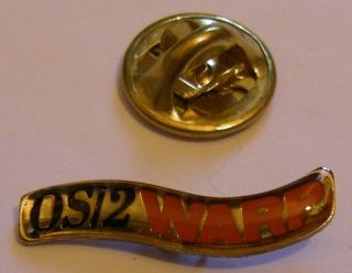 Ibm Os/2 Warp Os2 Variant 1 Vintage Pin Badge
