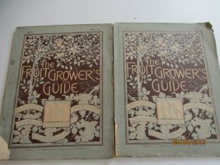 Vintage The Fruit Growers Guide Books By John Wright Part 1 And 2