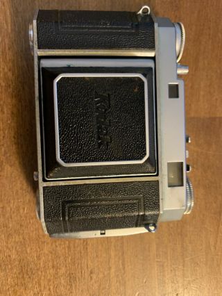 Vintage Kodak Retina IIA 2a Type 35mm Rangefinder Camera w/ Lower Case,  GE Light 3