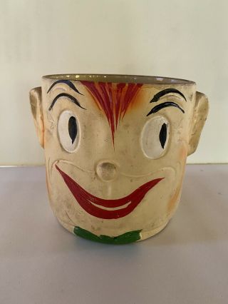 Vintage Oscar " The Dough Boy " Cookie Jar Missing Hat 202 Usa