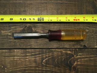 Vintage Ace Hardware 1/2 " Wood Chisel - Made In Usa