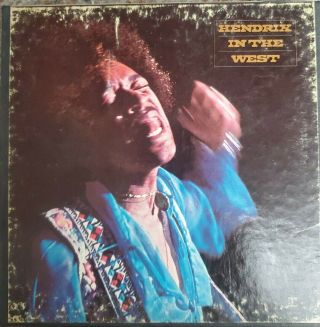 Rare Vintage Jimi Hendrix - Hendrix In The West,  3 3/4 Tape Rst - 2049