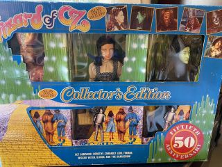 Vintage Wizard Of Oz 50th Anniversary Doll Set (1989) - 6 Dolls In Open Box