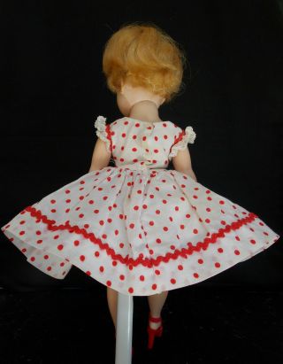 Madame Alexander Cissette Dress with Red Polka Dots,  Rick Rack & Lace No Doll 3