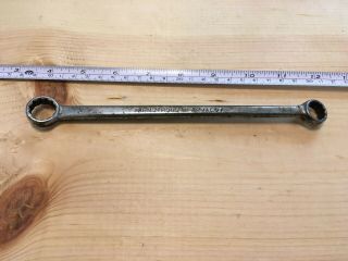 Vintage Armstrong Armaloy No 70205 Box End Wrench 19/32 X 1/2 - Made In Usa