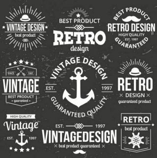 Custom - Retro - Vintage - Logo - Design