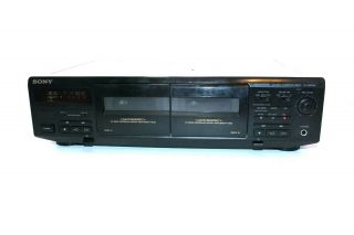 Vintage Sony Tc - We405 Stereo Double Cassette Deck