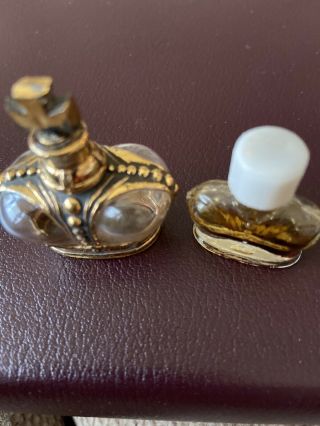 Prince Matchabelli Mini Perfume Bottles Clear And Gold Plus Mini Prophecy