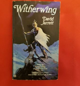 Witherwing By David Jarrett Vintage Sci Fi Fantasy Paperback 1979 Frank Frazetta