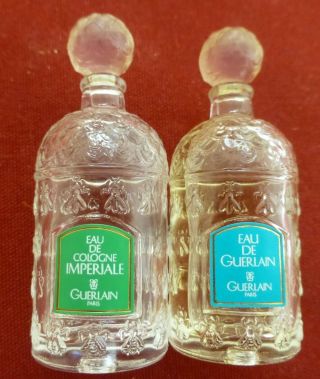Vintage Shalimar Guerlain Eau De Toilette Miniature Bottle