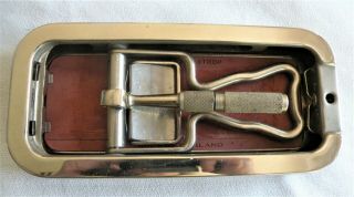 VINTAGE ROLLS SHAVING KIT - ENGLAND Art Deco Case with Strop Razor & Blade BARBER 2