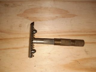 Vintage Rothstein Travel Safety Razor.  With Metal Case.  Made In Germany.