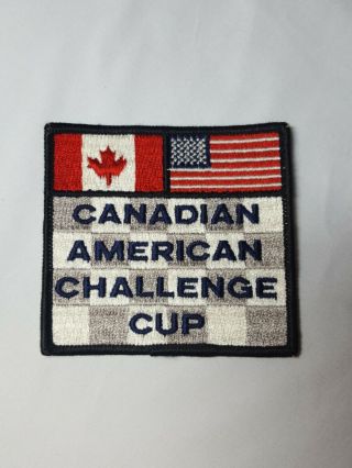 Vintage Can - Am Challenge Cup Embroidered Sew - On Patch 3.  5 " Road Racing Canadian