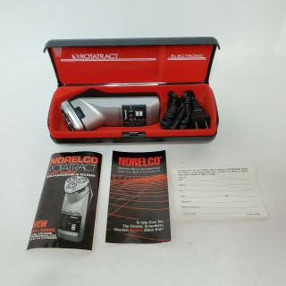 Norelco Rotatract Philips Hp1328e Electric Shaver With Case Only