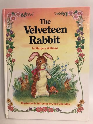 Vintage 1986 Hardcover The Velveteen Rabbit By Margery Williams