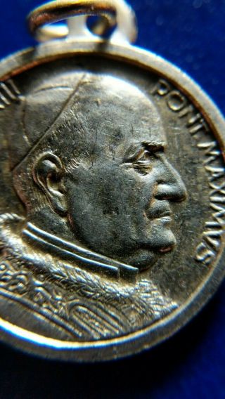 Vtg Catholic Pope Johannes Xxiii Medal • Pont Max St Peter 