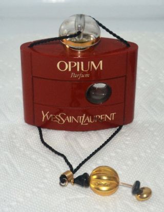 Vintage Opium Parfum 1 Oz Empty Bottle