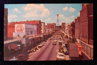 Main Street View Morristown Tennessee 1960 