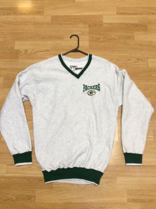 Vintage Green Bay Packers Legends Athletic Embroidered Sweatshirt Sweater