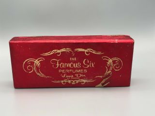 Vtg The Famous Six Perfumes By Louis D 