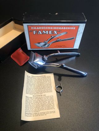 Haarschneidemaschine Vintage Famex Hair Clipper