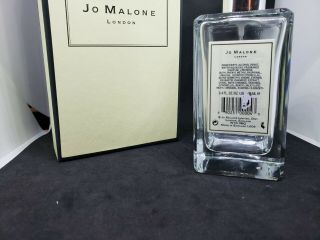 Jo Malone Lime Basil & Mandarin Empty Bottle no fragrance on it W box W cap 2