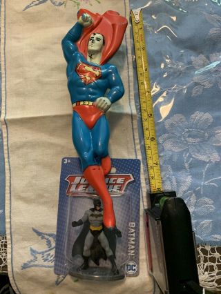 Vintage 1976 Superman Hair Brush Avon Dc Comics Justice League Batman Figurine