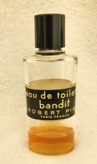 Vintage Eau De Toilette Bandit De Robert Piguet Bottle