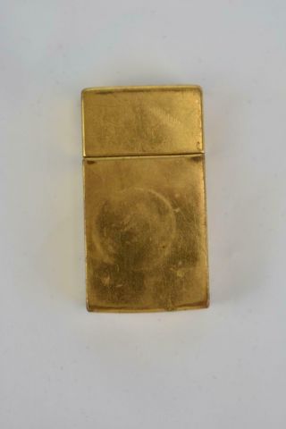 Vintage Gold Gillette Razor Box