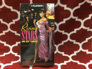 Vintage 1996 Playboy Rising Stars And Sexy Starlets Vhs Tape