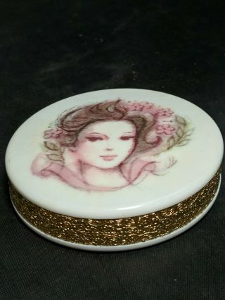 Vintage Avon Compact Cameo Pink Lady?