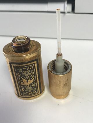 Vintage Luxus Refillable Perfume Fragrance Spray Bottle Atomizer Gold Meta (c12) 2