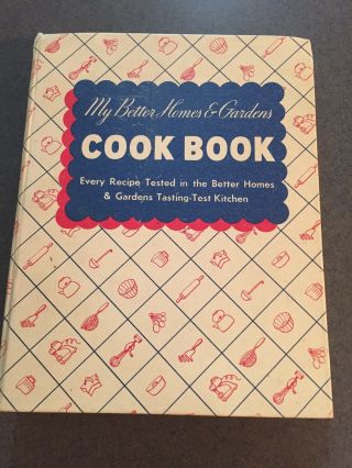 Vintage My Better Homes And Garden Cookbook,  5th Edition,  1940
